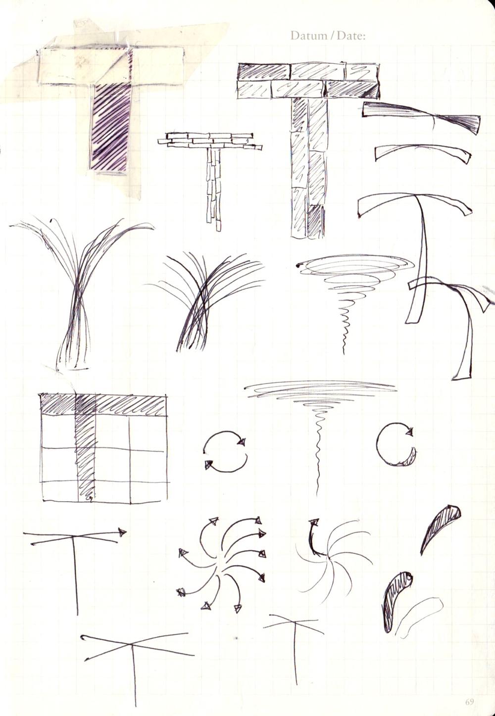 Turbine shape sketches