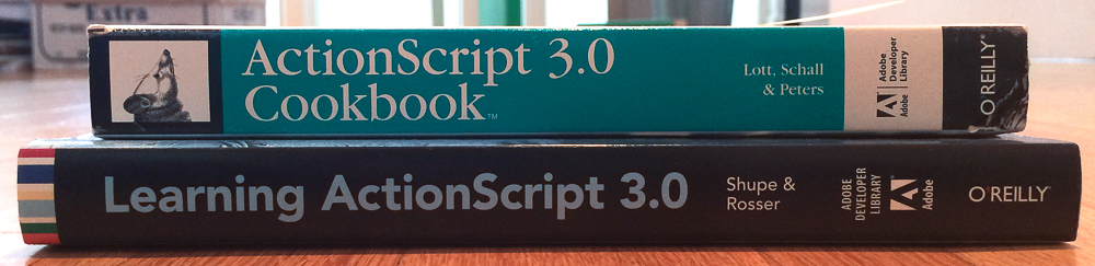 ActionScript 3.0 Cookbook by Joey Lott, Darron Schall &amp; Keith Peters, Learning ActionScript 3.0 by Rich Shupe with Zevan Rosser