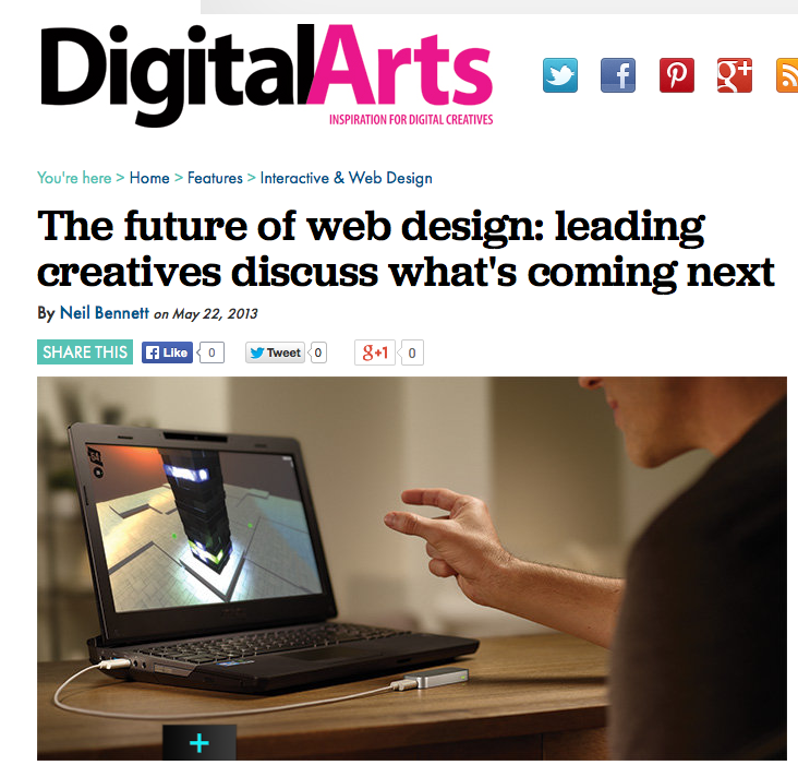 Digital Arts - The future of web design: leading creatives discuss what's coming next