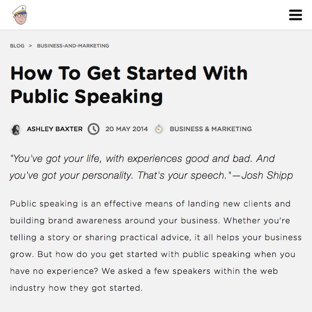 How To Get Started With Public Speaking on Insurance By Jack