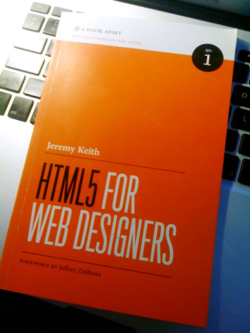 my copy of HTML5 For Web Designers