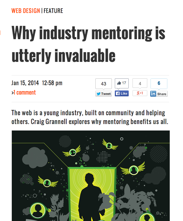 Why industry mentoring is utterly invaluable on Creative Bloq