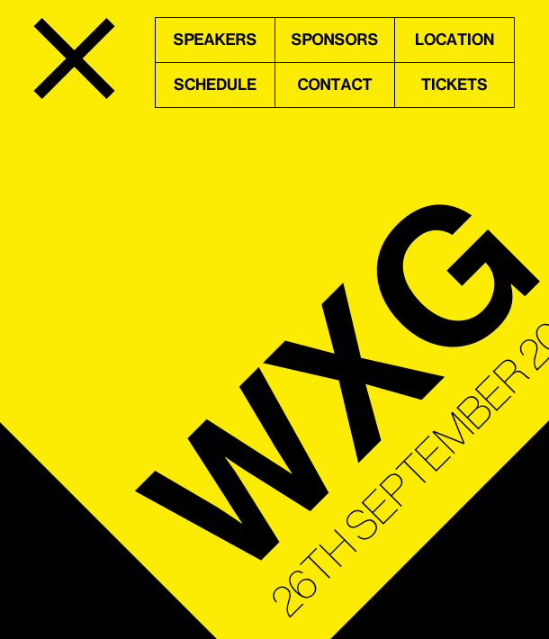 WXG 2014, a one-day web conference — Friday 26 September, Guildford, UK.