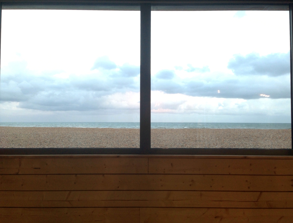 Beach view from Yellowave beach hut