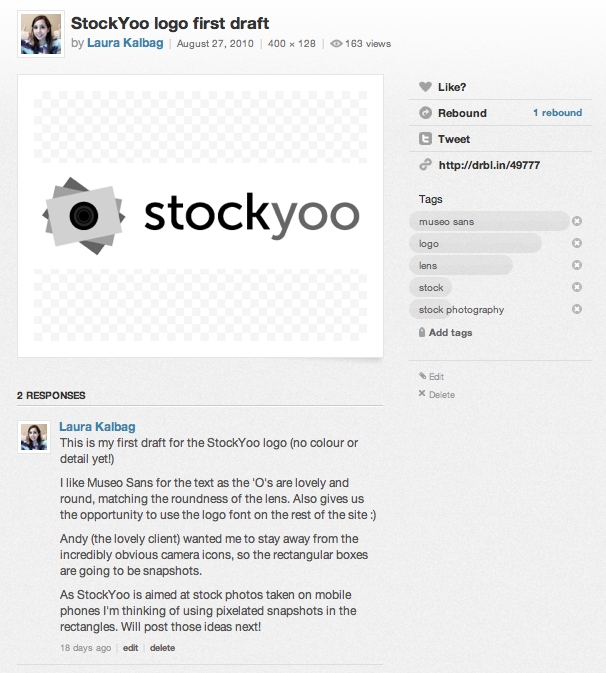 My first Stockyoo post on Dribbble