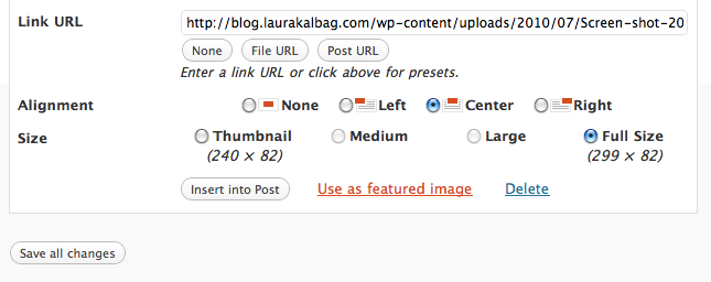 When adding a featured image to a WordPress post, ensure you select 'Use as featured image' when selecting an image